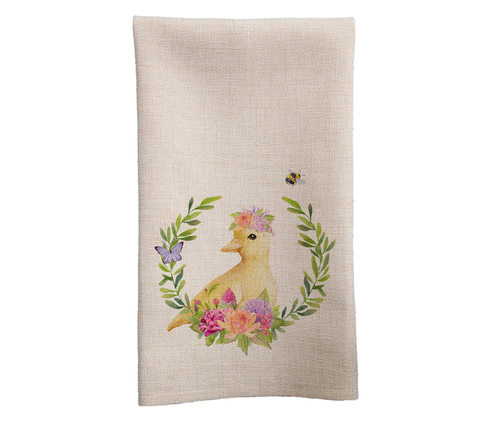 Duck Tea Towel Kitchen Decor Duck Gifts Bird Tea Towels Etsy