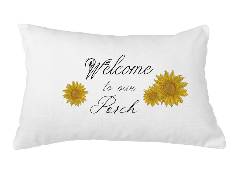 To Our Porch Pillow or Case 12x18 Pillows Etsy