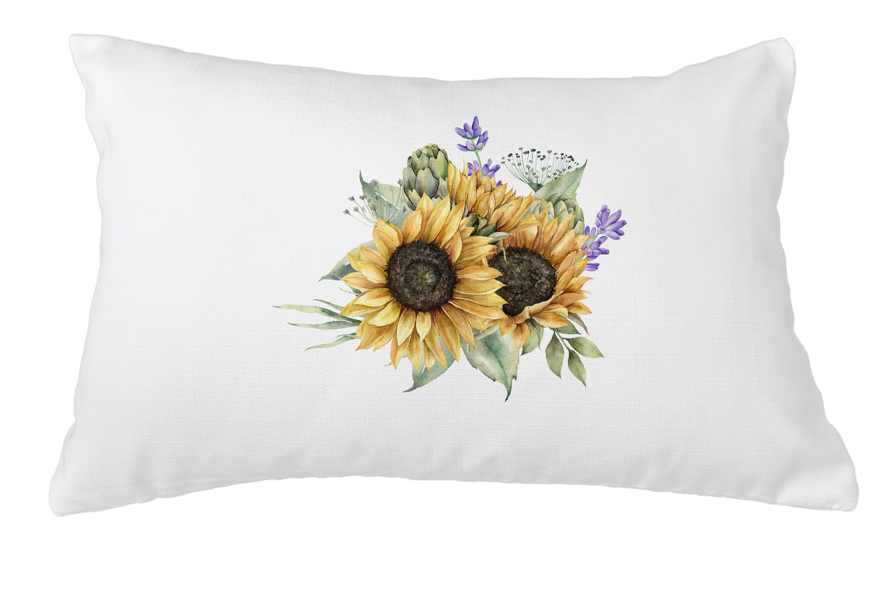 Sunflowers Pillow Or Case Floral Pillow 12 x 18 Sun Flowers Etsy