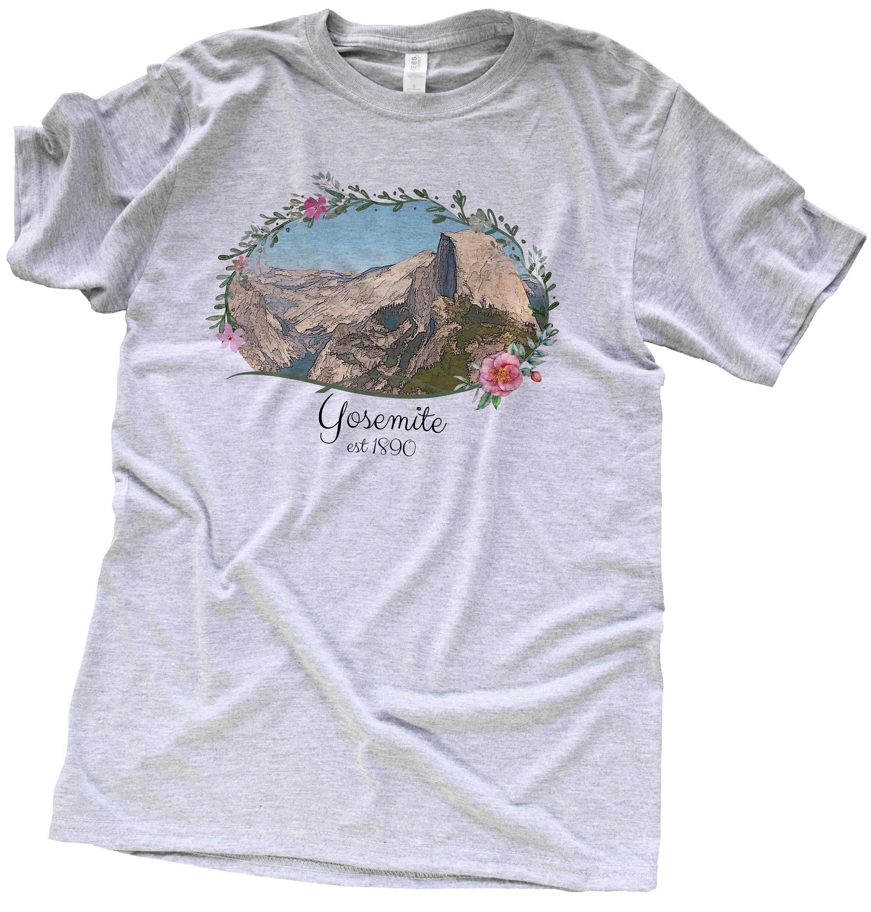 blue yosemite t shirt