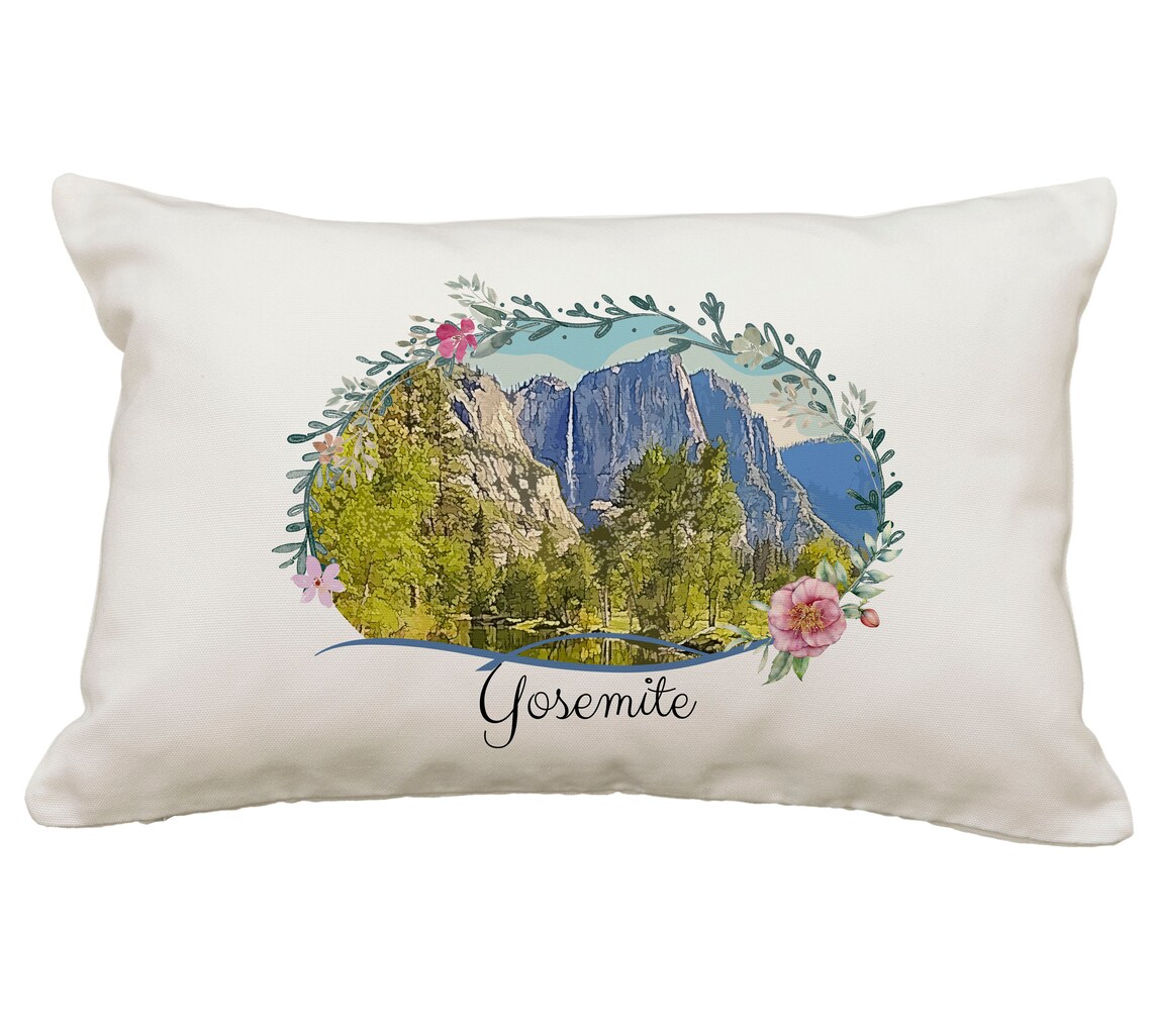 Yosemite National Park Pillow or Case 12x18 Yosemite Gifts Etsy
