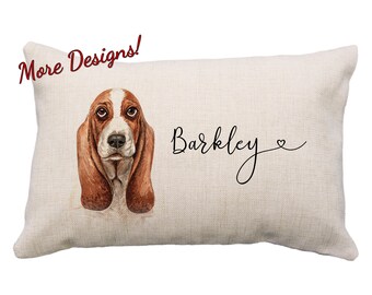 basset hound pillow