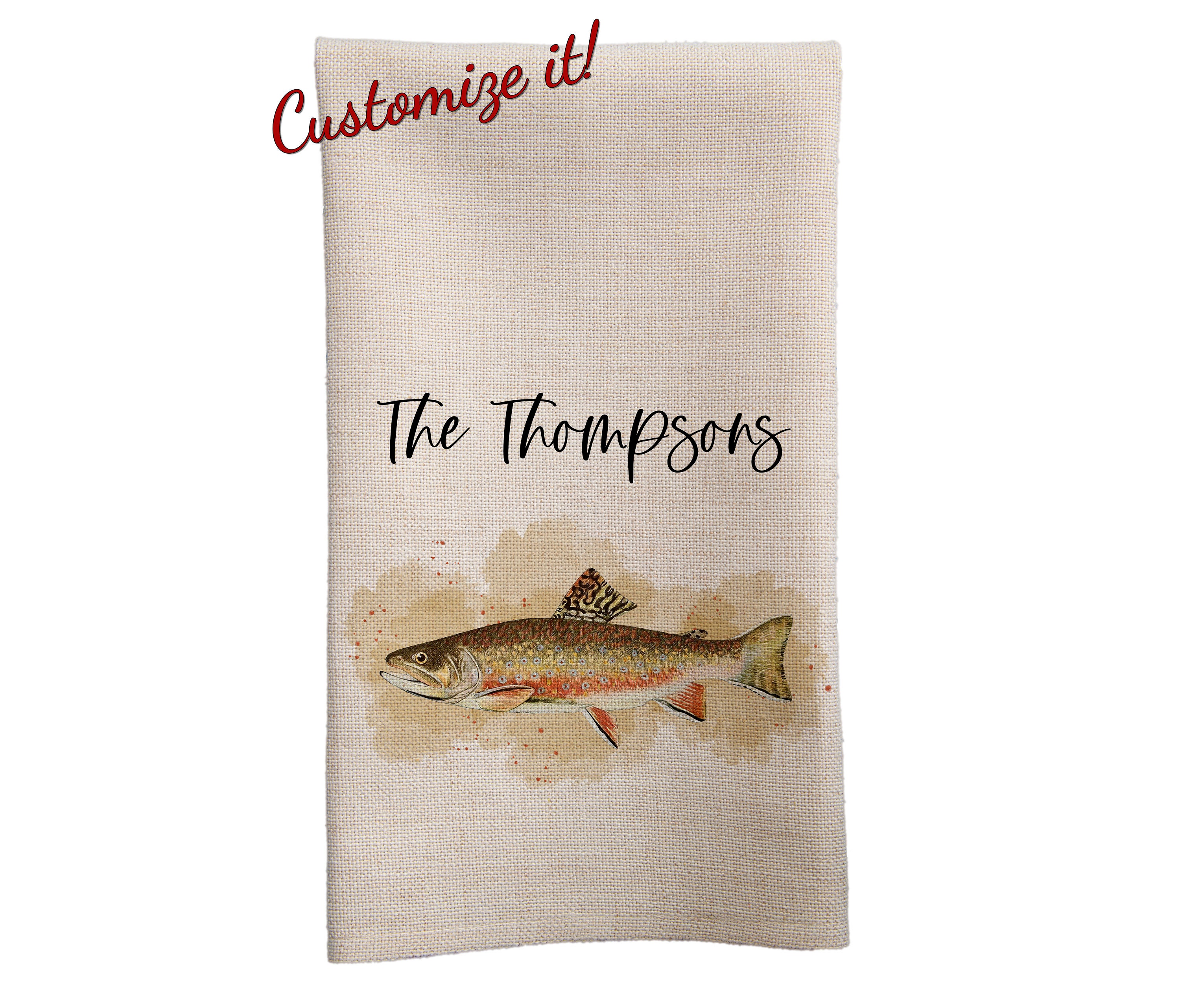 Custom Fishing Towel 