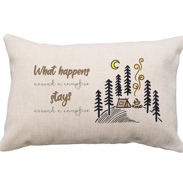 Kühlschrankmagnet Camping-Spruch – 6,3x8,9 Cm, Aus Holz, Dekorativ, Lustiges Geschenk Für Camper
