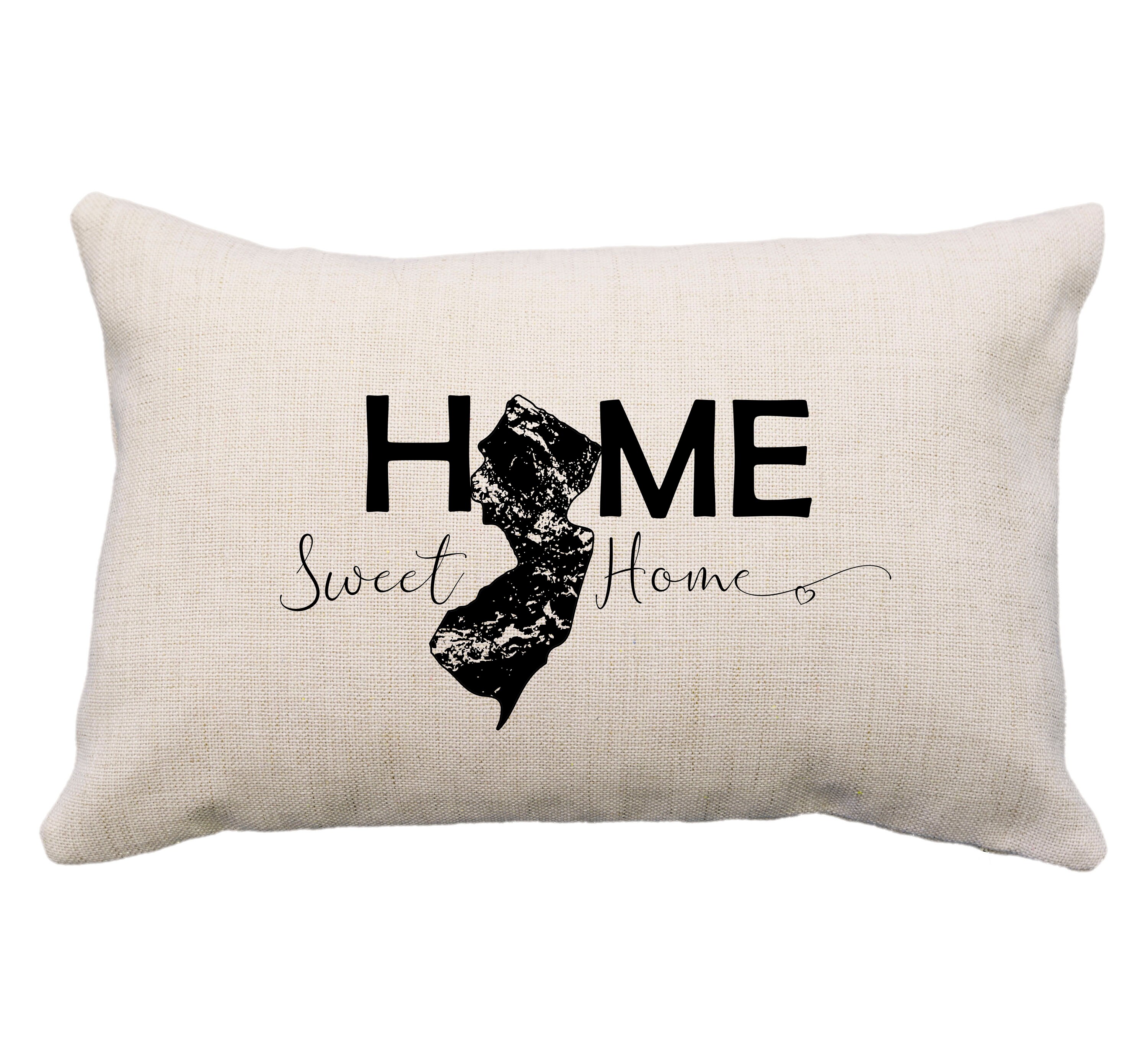 New Jersey Pillow or Case 12x18 Pillow New Jersey Gifts Etsy