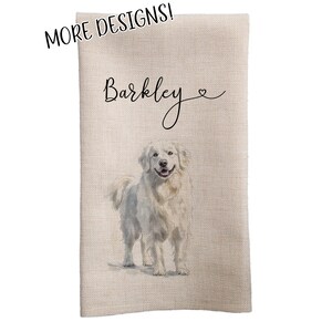 Great Pyrenees Towels, Multiple Designs! Great Pyrenees Gifts, Great Pyrenees Decor, Great Pyrenees Kitchen Towel