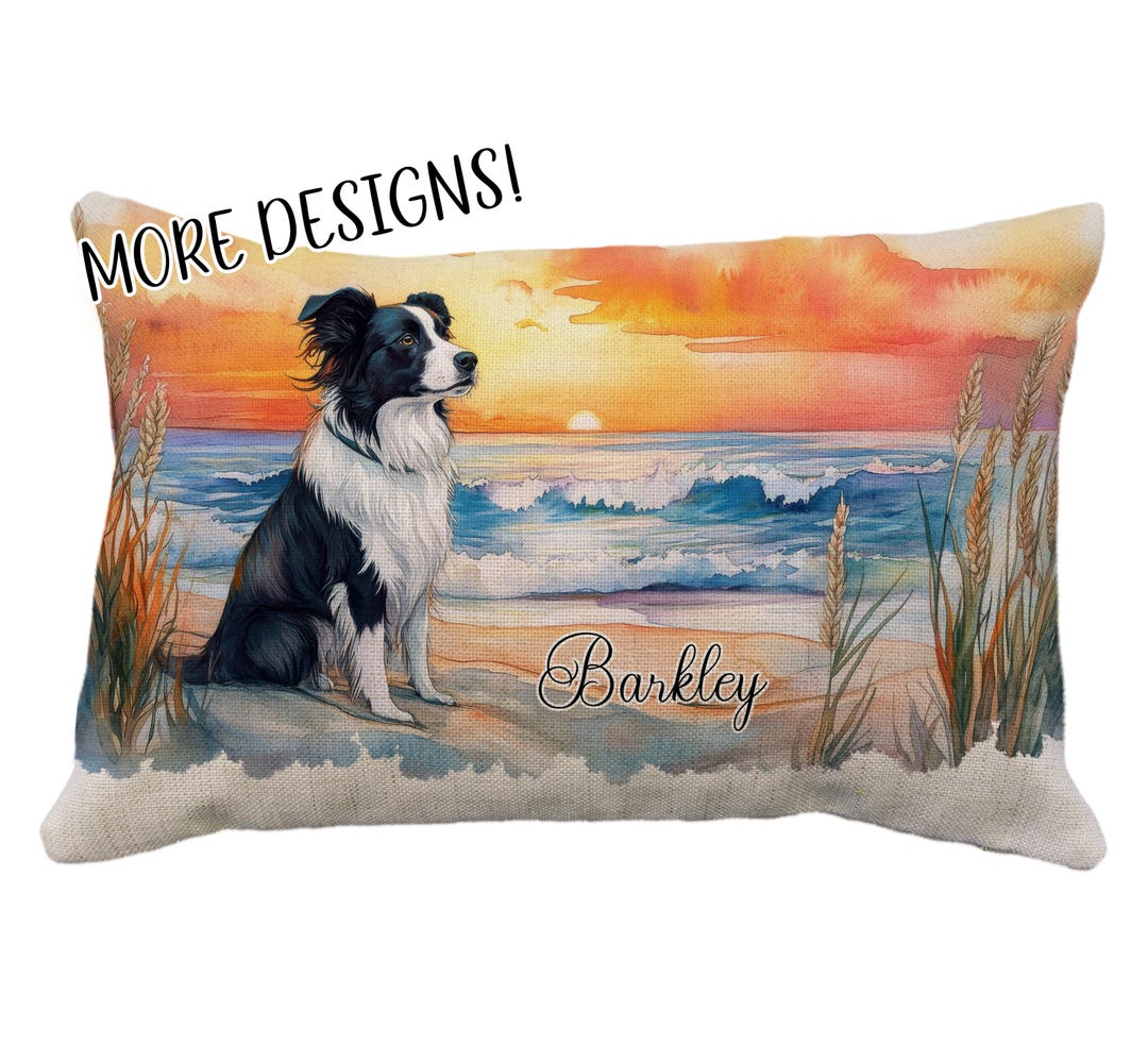 Border Collie Pillow Case Border Collie Pillow Case