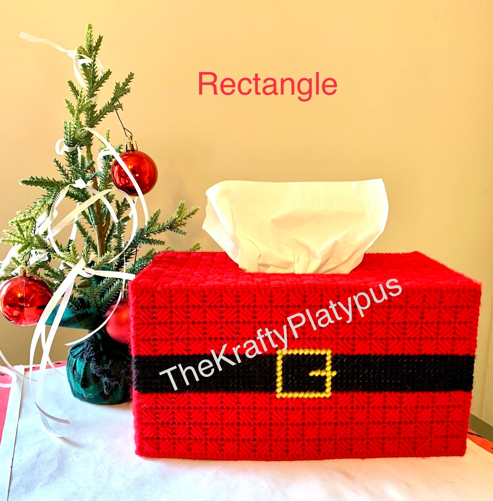 NOVICA Handmade Spring Convenience Ceramic Tissue Box Cover - Red