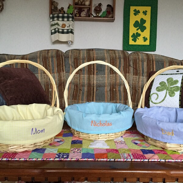 Easter Basket Liner Etsy