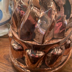 Antique Copper Mold In Large Size
