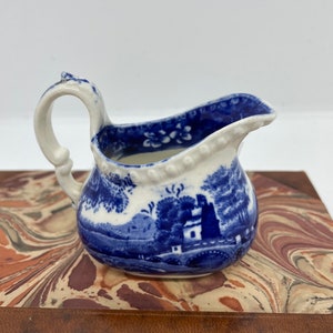 Antique Spode Tower Creamer With Impressed Mark