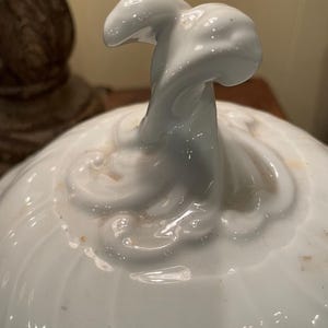 White Ironstone Tureen