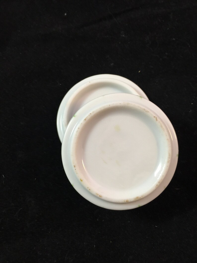 Antique Small Porcelain Box From England