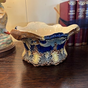 Majolica Or Barbotine Planter