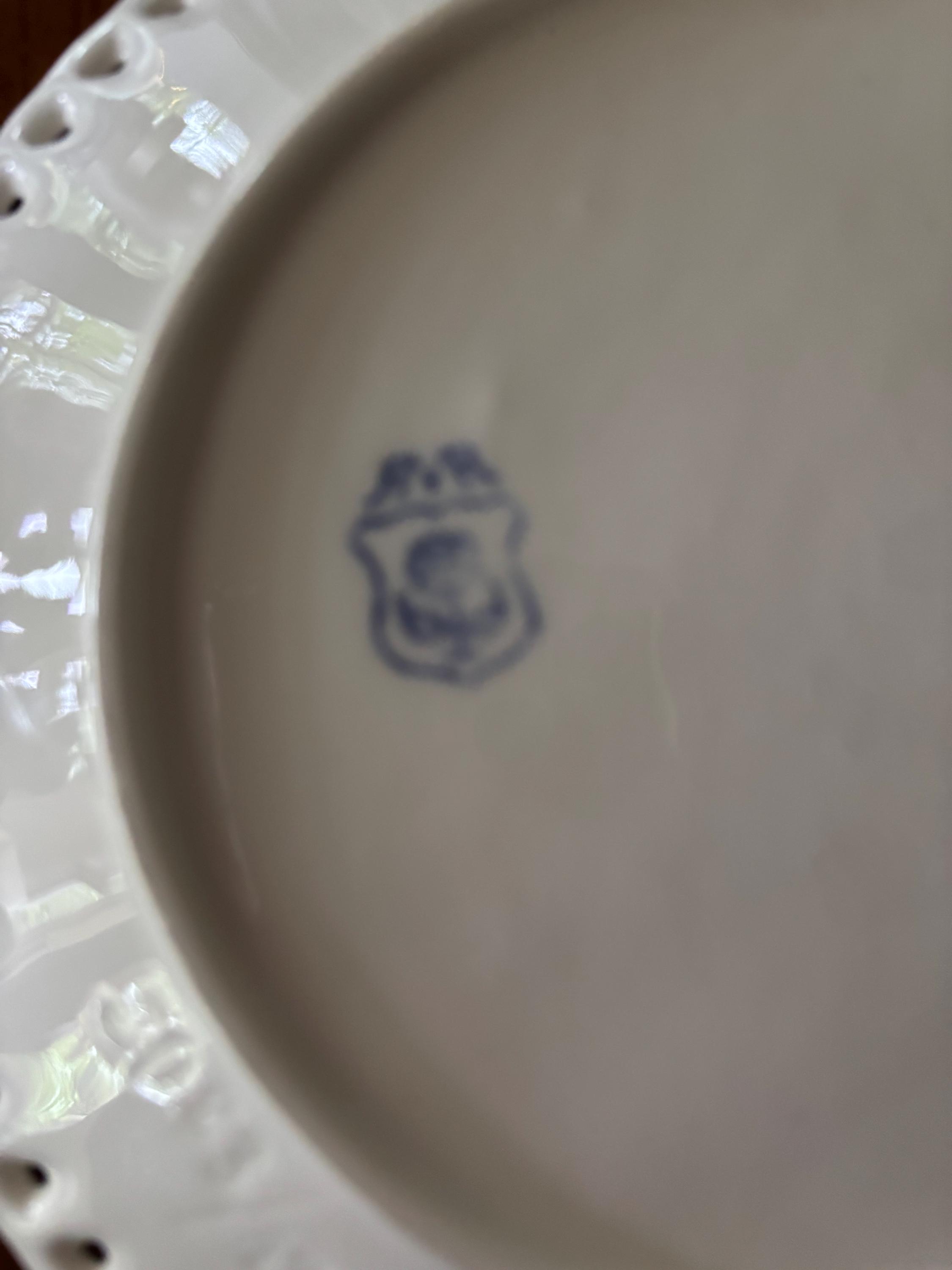 Shell Rim Motif Creamware Creamware Late With Reticulated Rim - Etsy