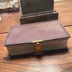 French Prayer Book With Clasp