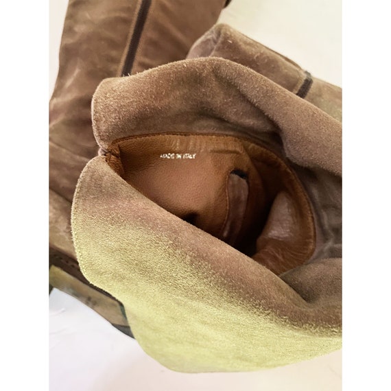 Barneys New York Equestrian Suede Thigh High Boots - Knee  display picture 1