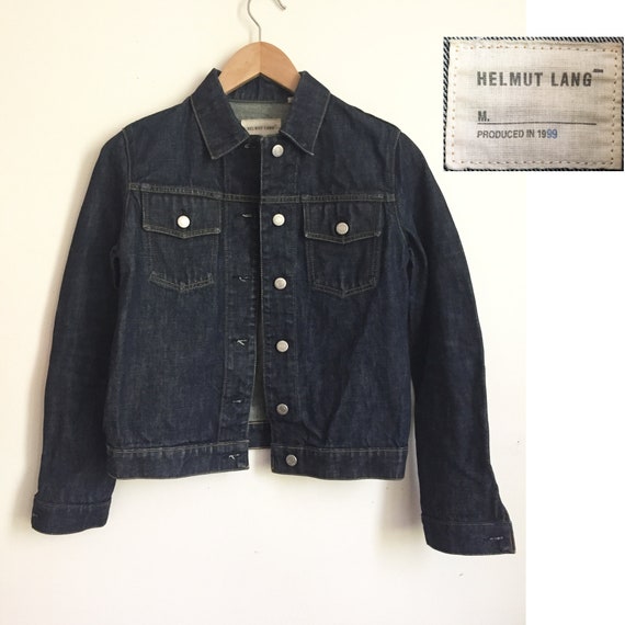 dark indigo denim jacket