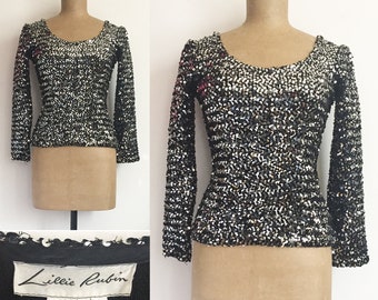 Silver Sequin Shirt - Etsy