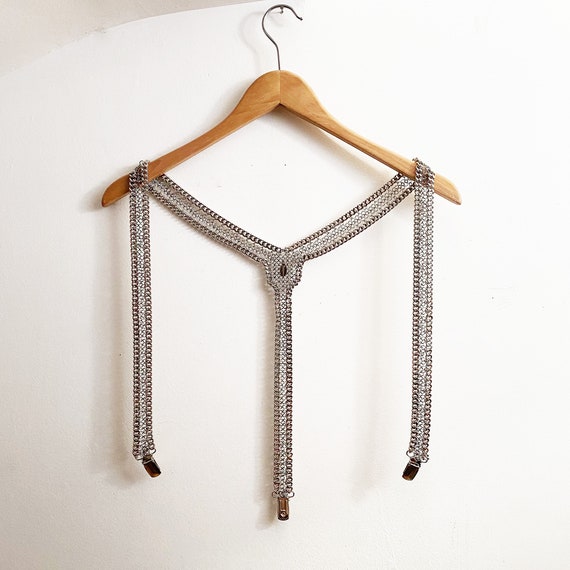 Ameri VINTAGE CHAIN SUSPENDER SKIRT