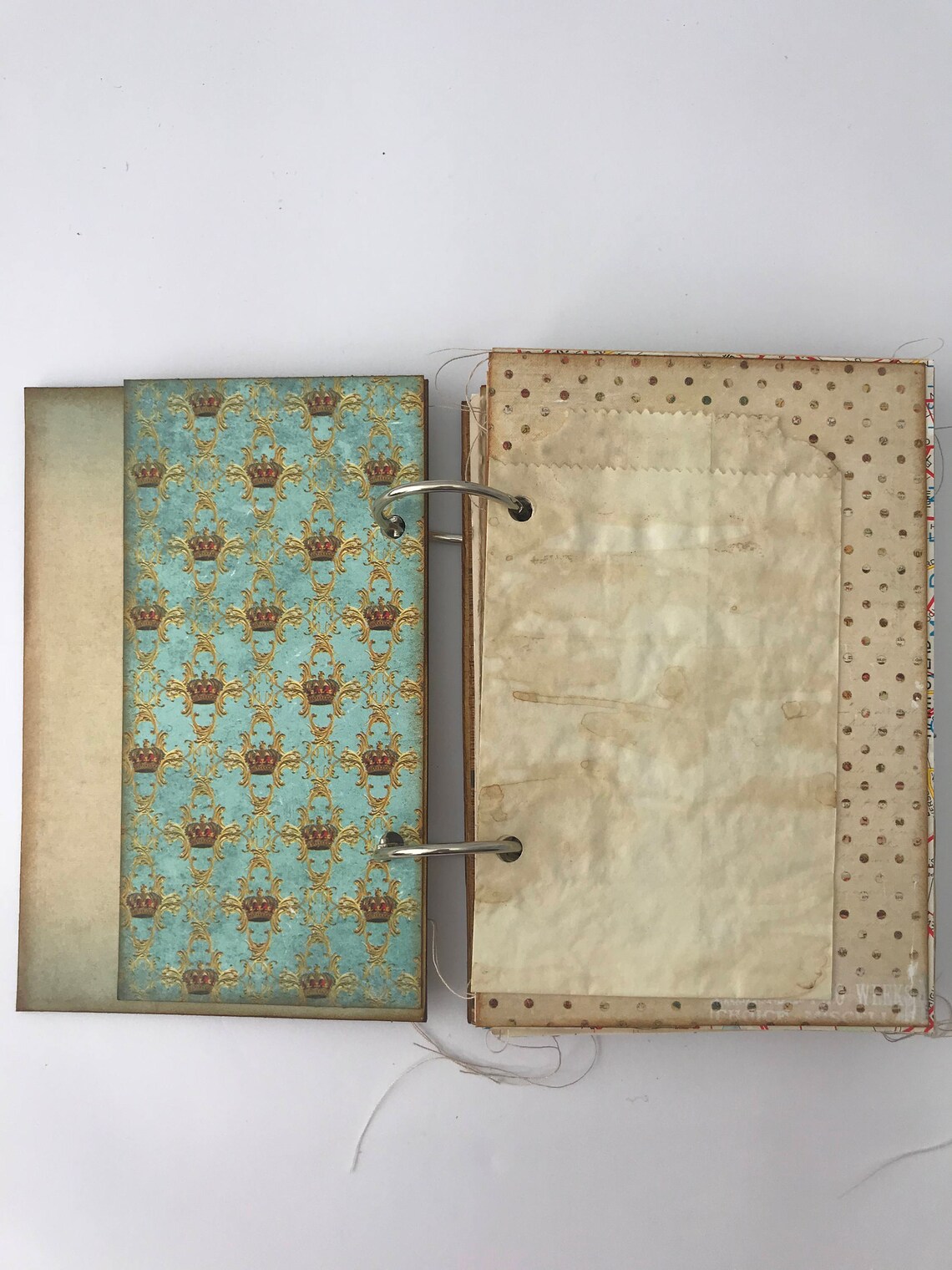 Forever Journal Junk Journal Tea Dye Journal Mini Album Etsy