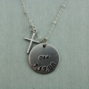 Memorial Necklace, Remembrance Necklace, Dad, Mom, Child, Remembrance Jewelry, Memorial Jewelry, Remembrance Gifts, Remembering A Loved One