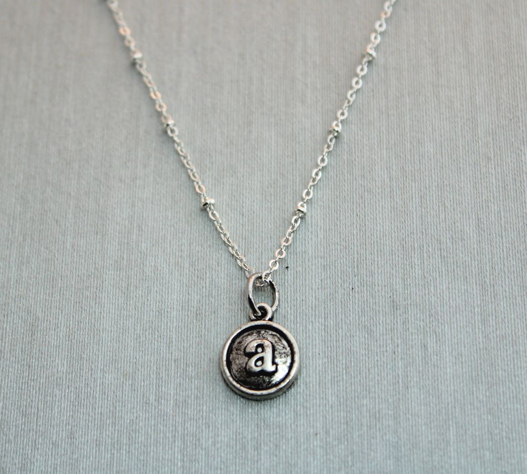 Initial Gifts, Initial Jewelry, Initial Necklace, Necklace Chain ...
