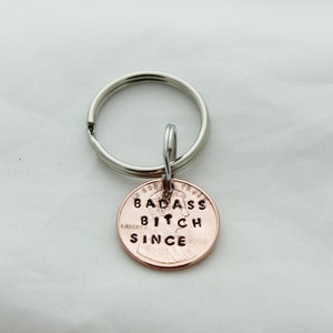 30th Birthday 1995, Birthday Gift For Her, Gift Sister, Gifts 30, Birthday 30th, 30th Birthday Ideas, 30th Birthday Keychain YOU CHOOSE YEAR