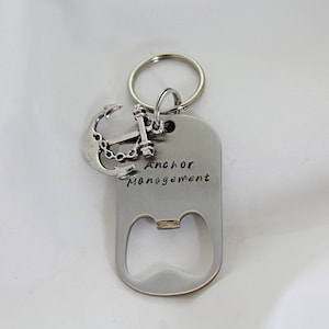 Boat Accessories, Boat Gift, Boat Keychain, Gift For Him, Bottle Opener, Gift Dad, Gift Boyfriend, Boating Gifts, Gift For Men, Gift Uncle