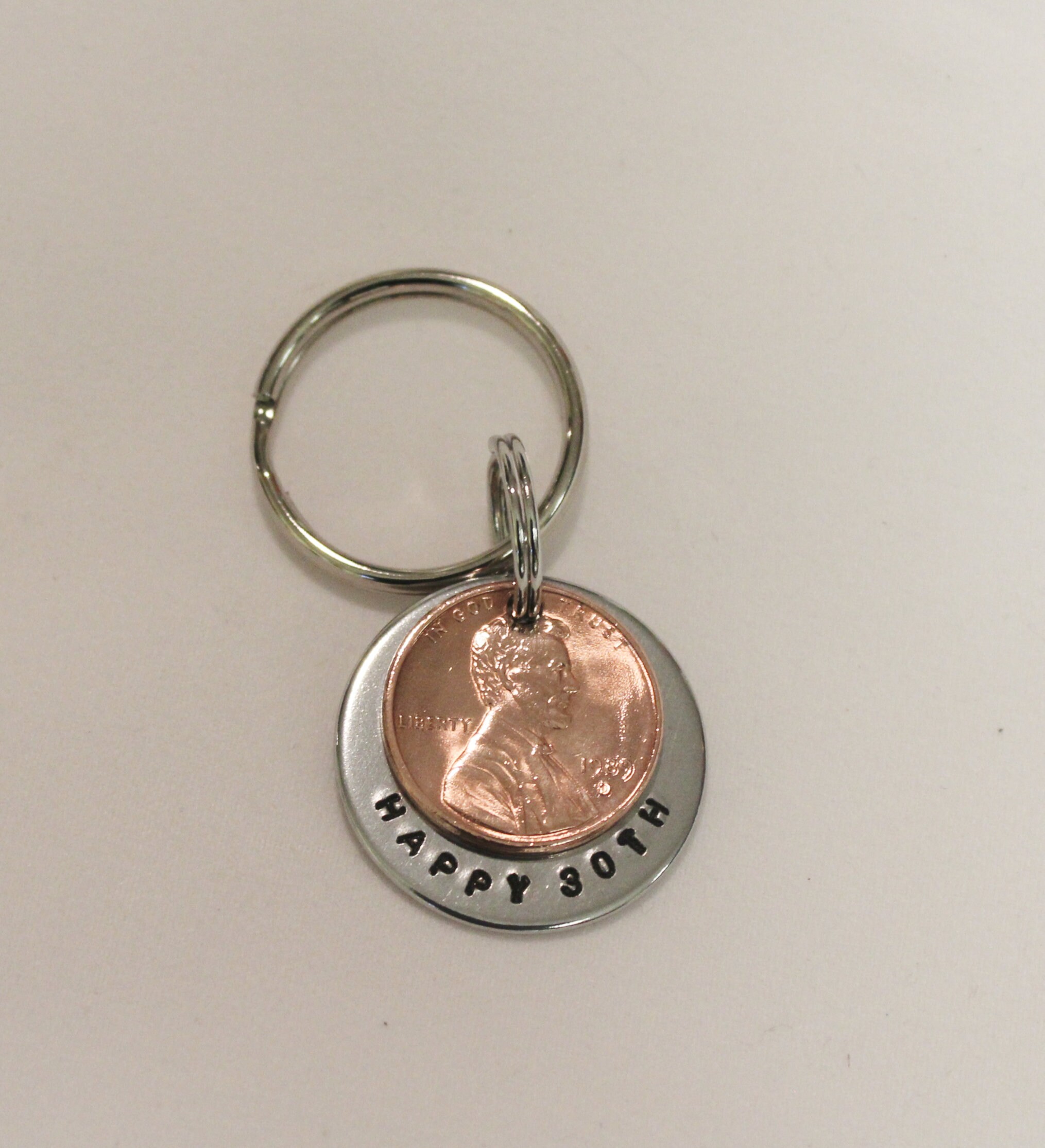 Personalized Penny Keychain