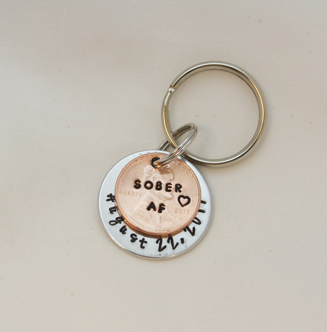 Recovery Keychains Recovery for Men, Recovery Gifts, Sobriety Anniversary, Sobriety ...
