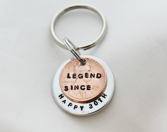 Dad 60th Birthday, Dad Gifts, Dad Keychain, Dad Life, Birthday 40th, Birthday 50th, Birthday 60th, Birthday For Him, YOU CHOOSE YEAR