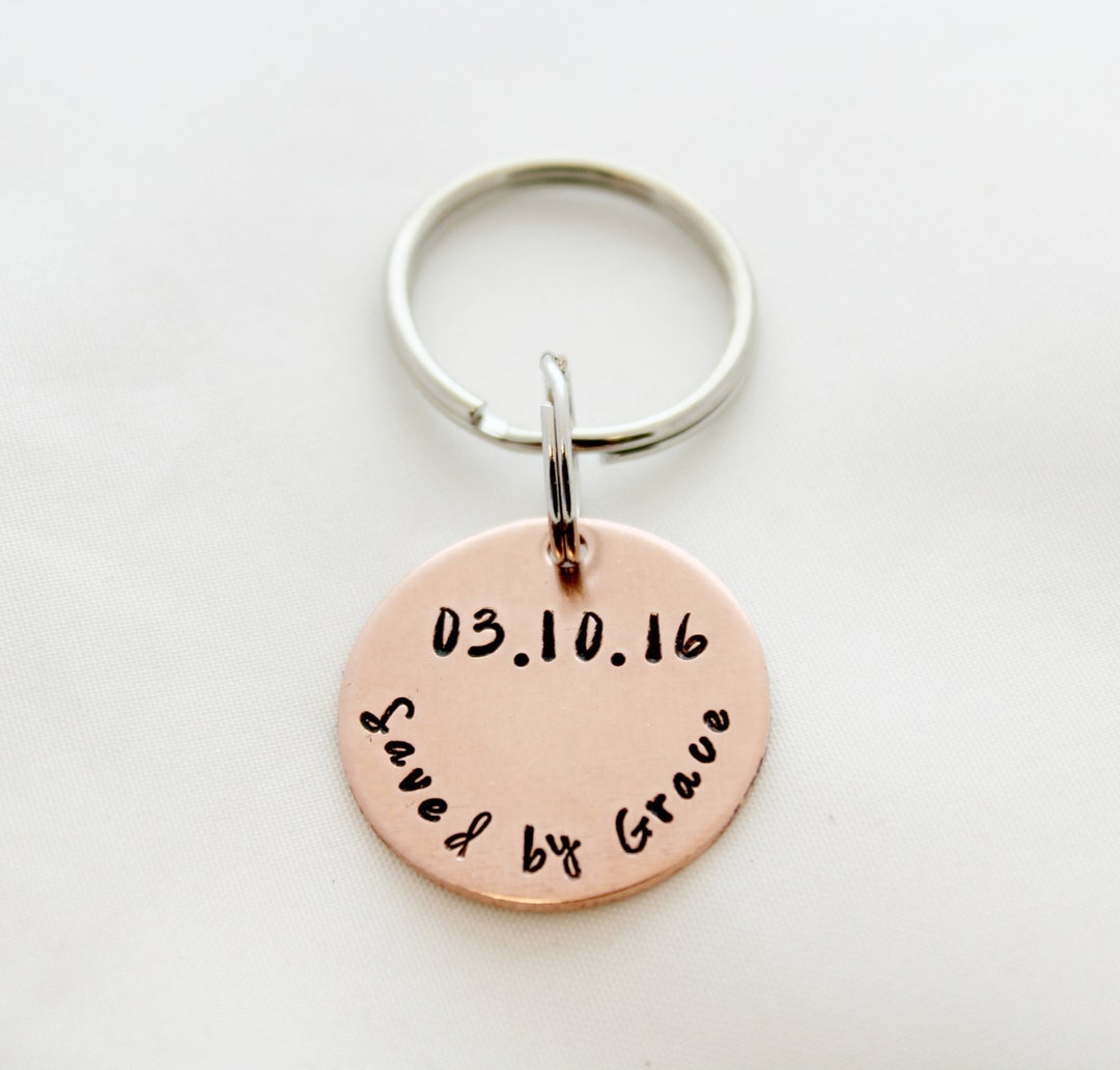 AA Anniversary Gift, AA Gifts, AA Friend, Sobriety Keychain, Sobriety