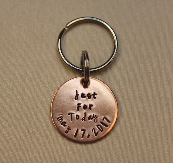 Sobriety Gift, Sobriety Keychain, Recovery Gifts, Recovery for Men