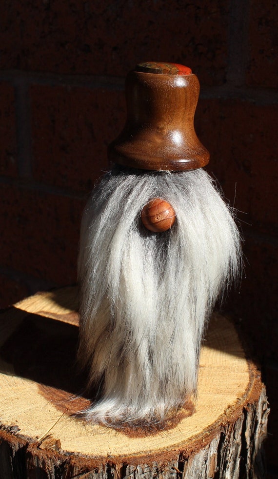 Black Walnut and Jasper Gnome