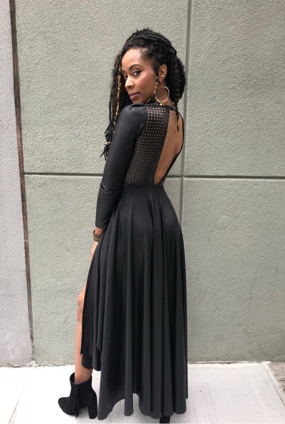 slit dress