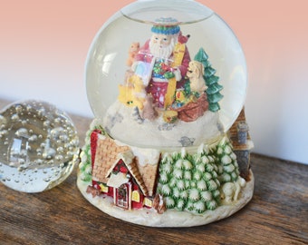 サンタクロース クリスマス スノードーム ヴィンテージ デコレーション