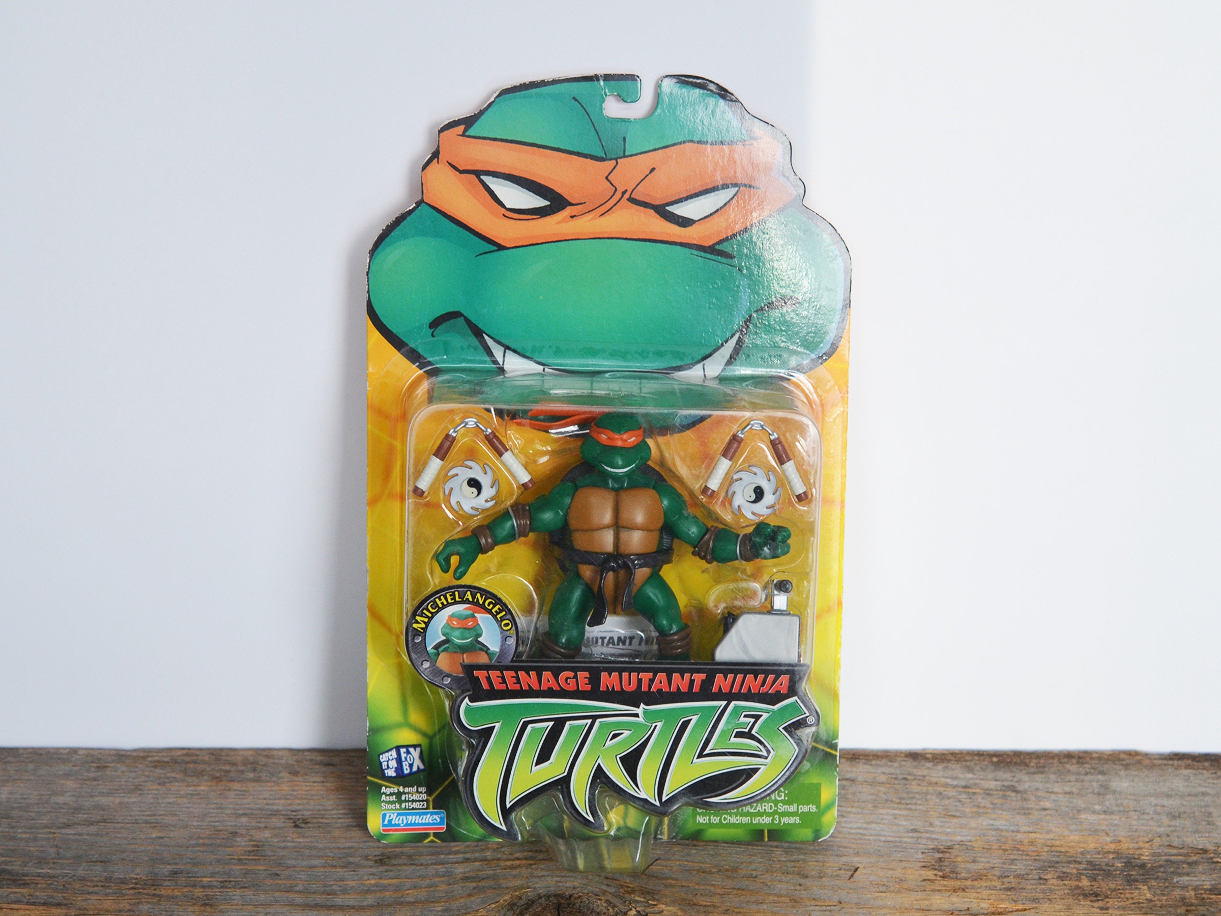 Vintage Teenage Mutant Ninja Turtles Michelangelo in