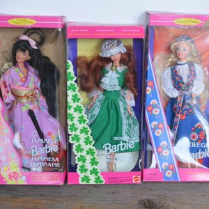 Barbies vintage of the World Elección de Barbie japonesa