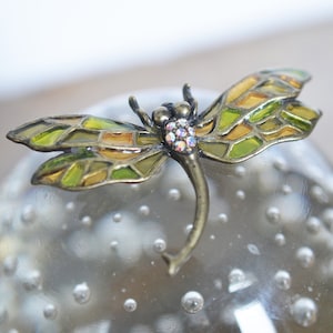 【保存状態良好】Butler&Wilson 【Dragonfly】 Huge, Butler and Wilson Dragonfly Brooch - Etsy Canada