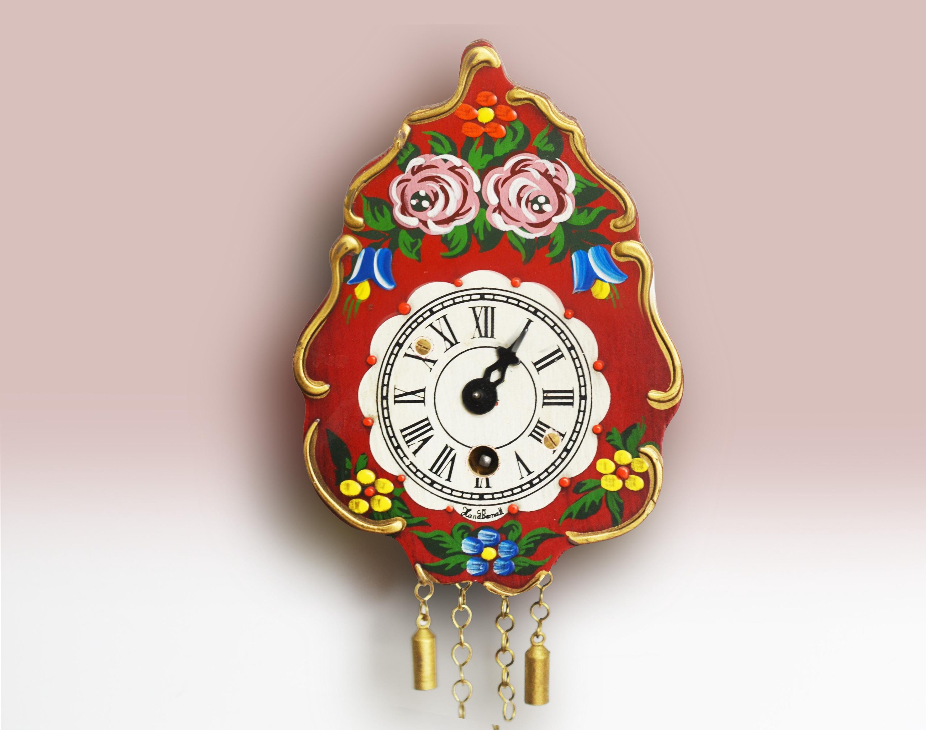 Vintage West German Cuckoo Clock - Etsy
