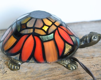 Glass Turtle Lamp Etsy