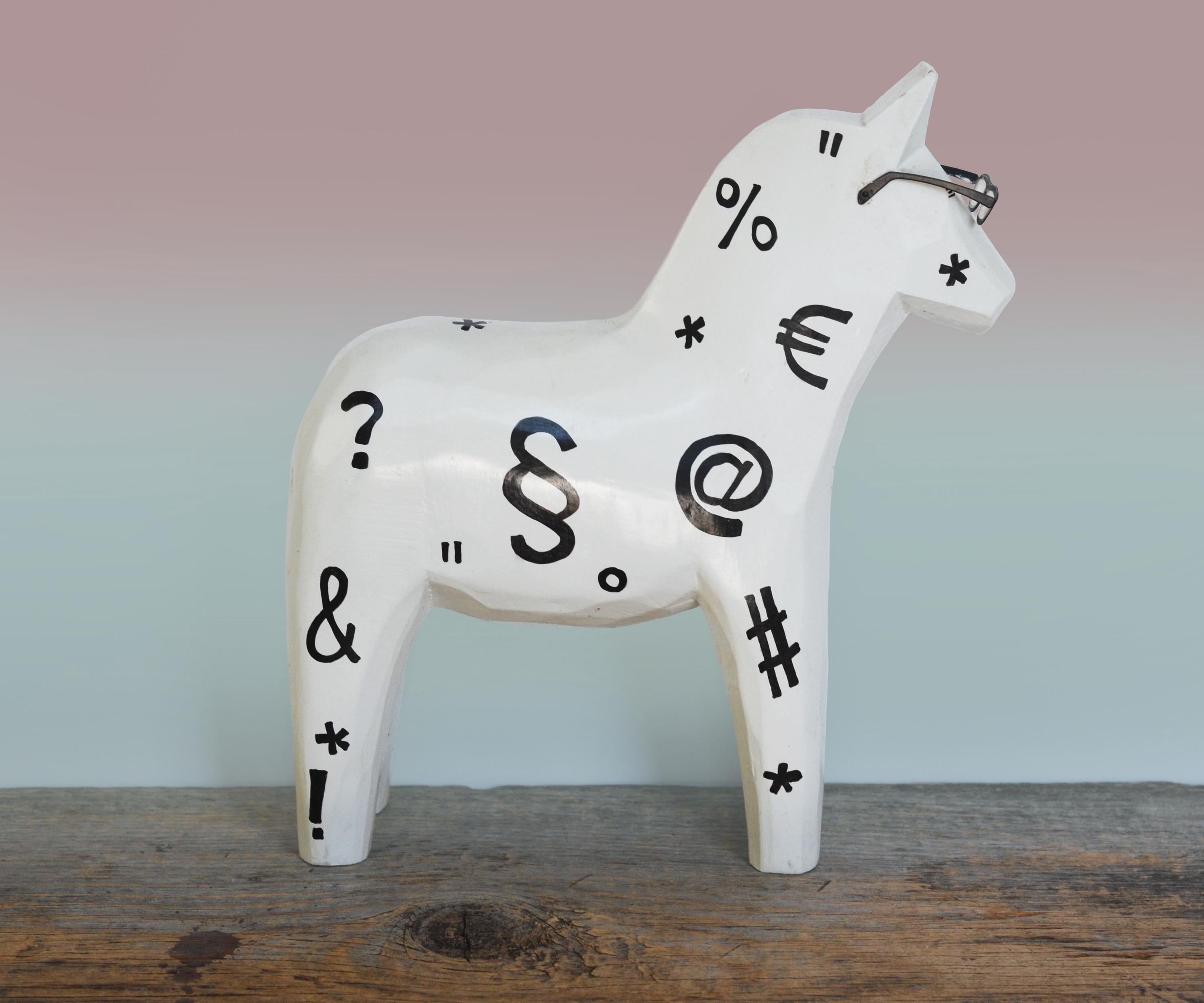 希少90sデッドストック ジョルダーナ サイクルジャージ イタリア製 牛柄 L Vintage IKEA Dala Horse, Stolle Design, Painted Wood, Made Sweden