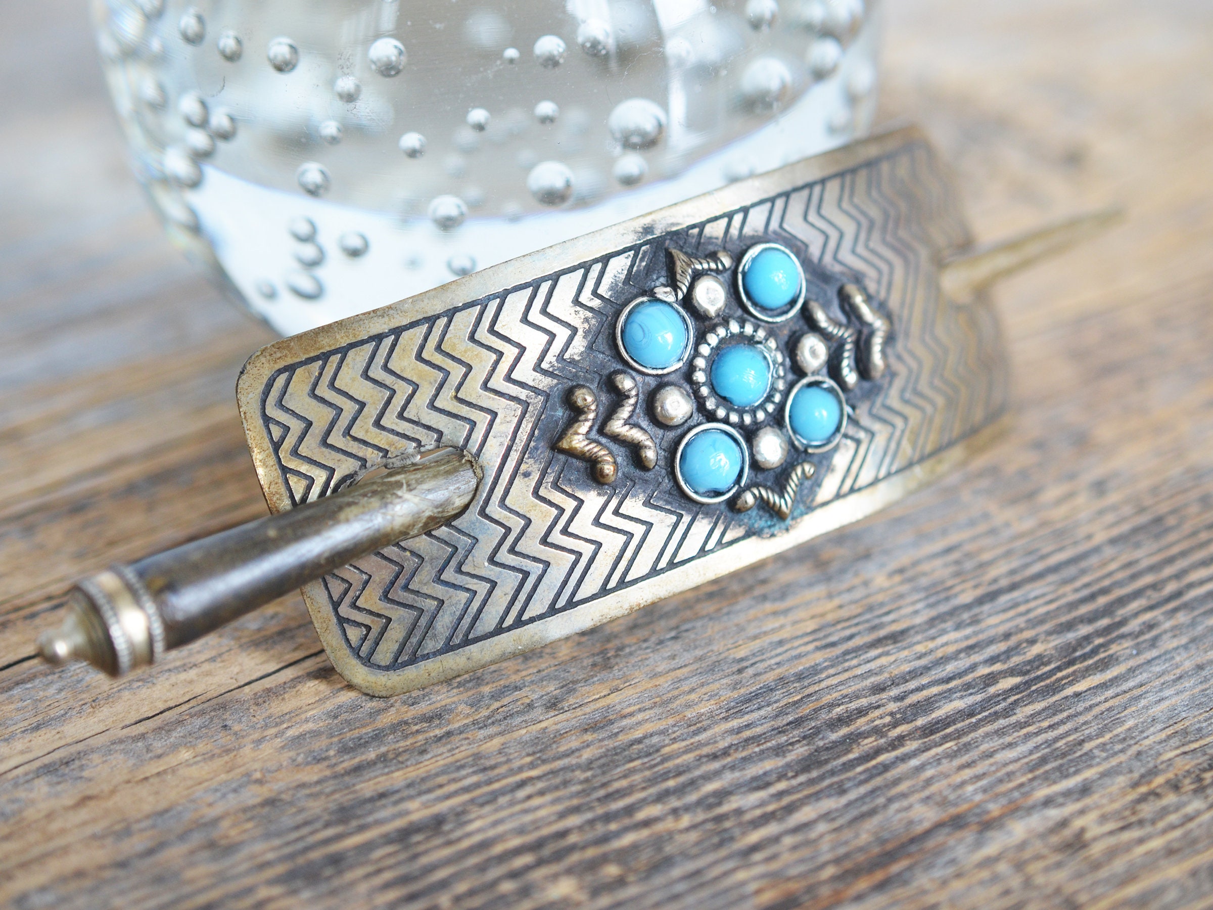 Native American Extraordinary Bruce Woodnavajo Domed Turquoise Sterling Silver Necklace Native American Extraordinary Bruce Woodnavajo Domed Turquoise Sterling Silver Necklace