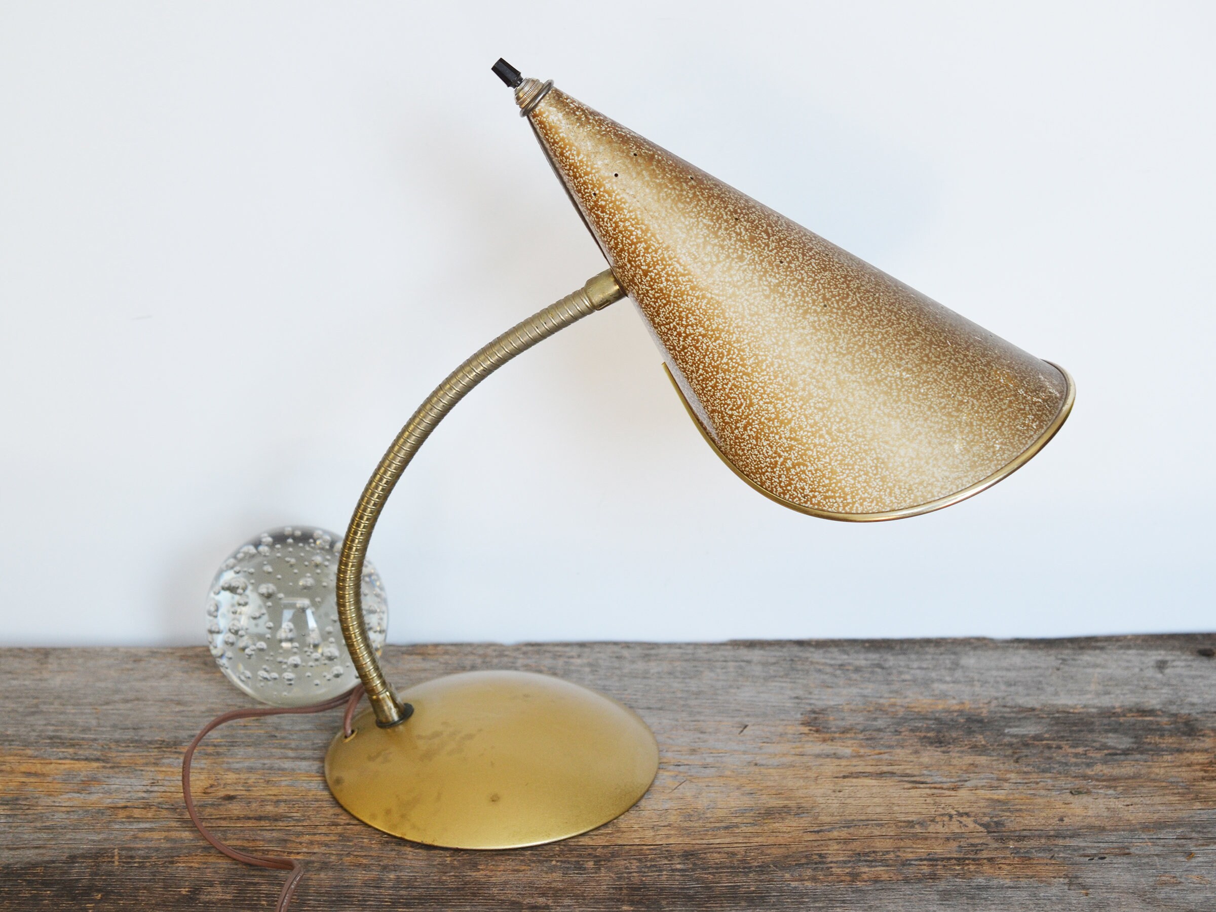 Brass cheap gooseneck lamp
