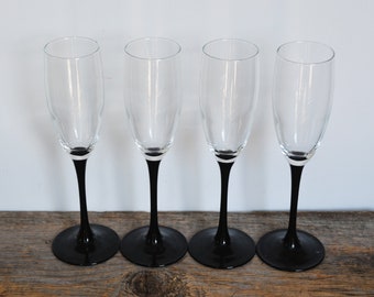 Premier Housewares Millefiori Style Champagne Flutes Set of 2