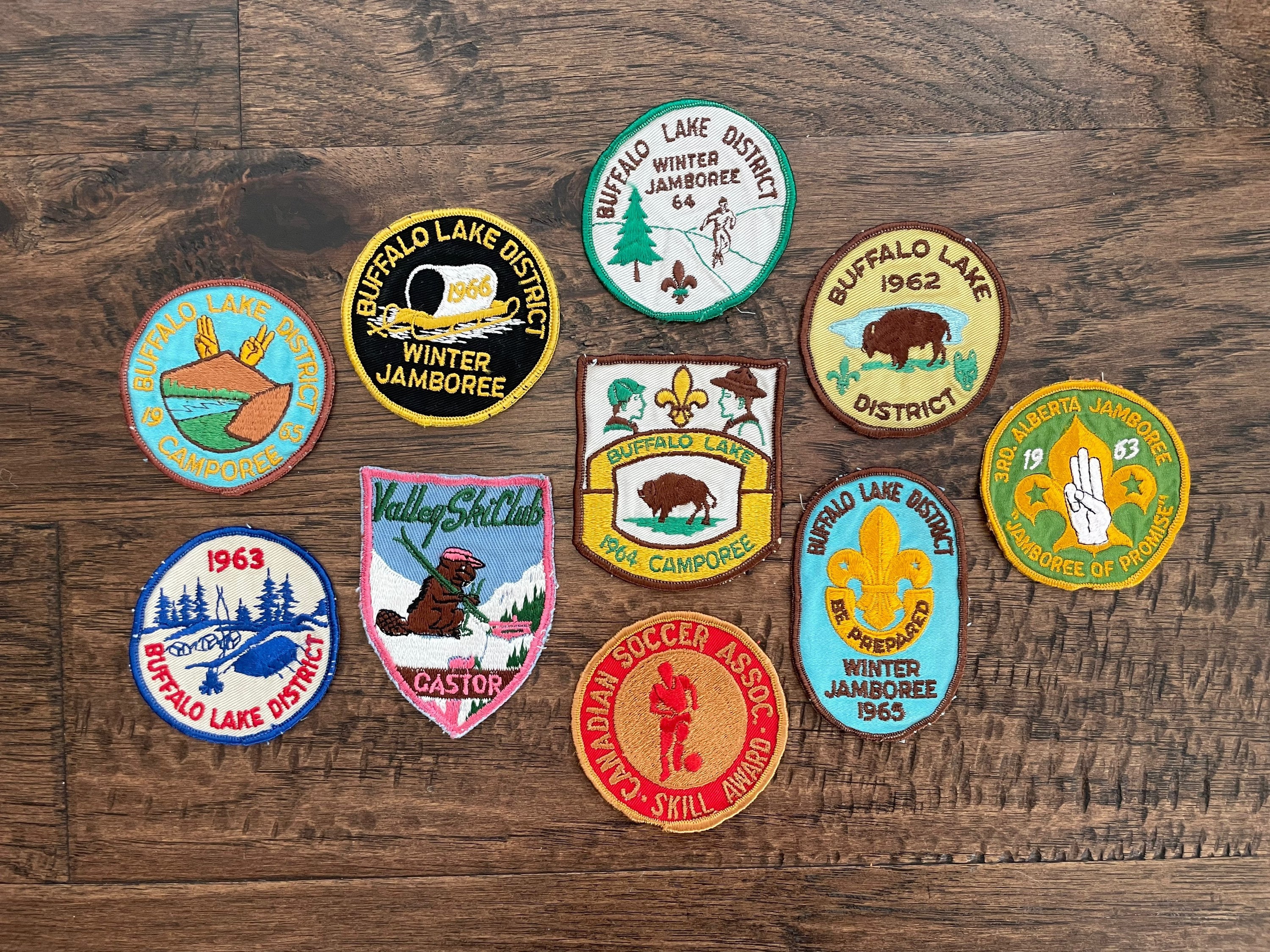 Vintage Girl Scout Boy Scout Patches 