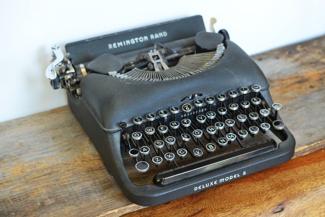 アンティーク　タイプライター　REMINGTON 5 RAND レミントン社製 REMINGTON 5 タイプライター レミントン アンティーク アメリカ