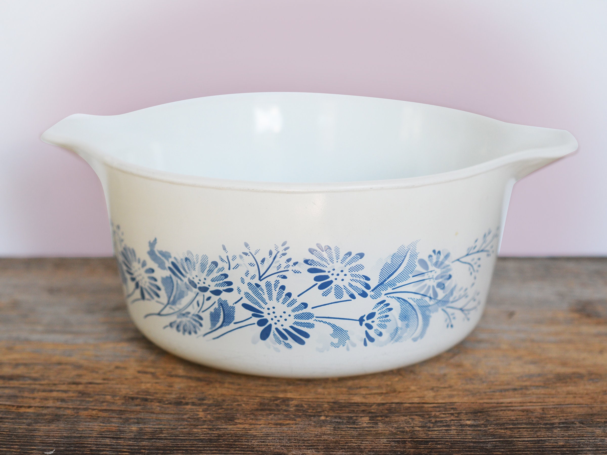 Vintage Pyrex Colonial Mist 474 Casserole Dish, No Lid