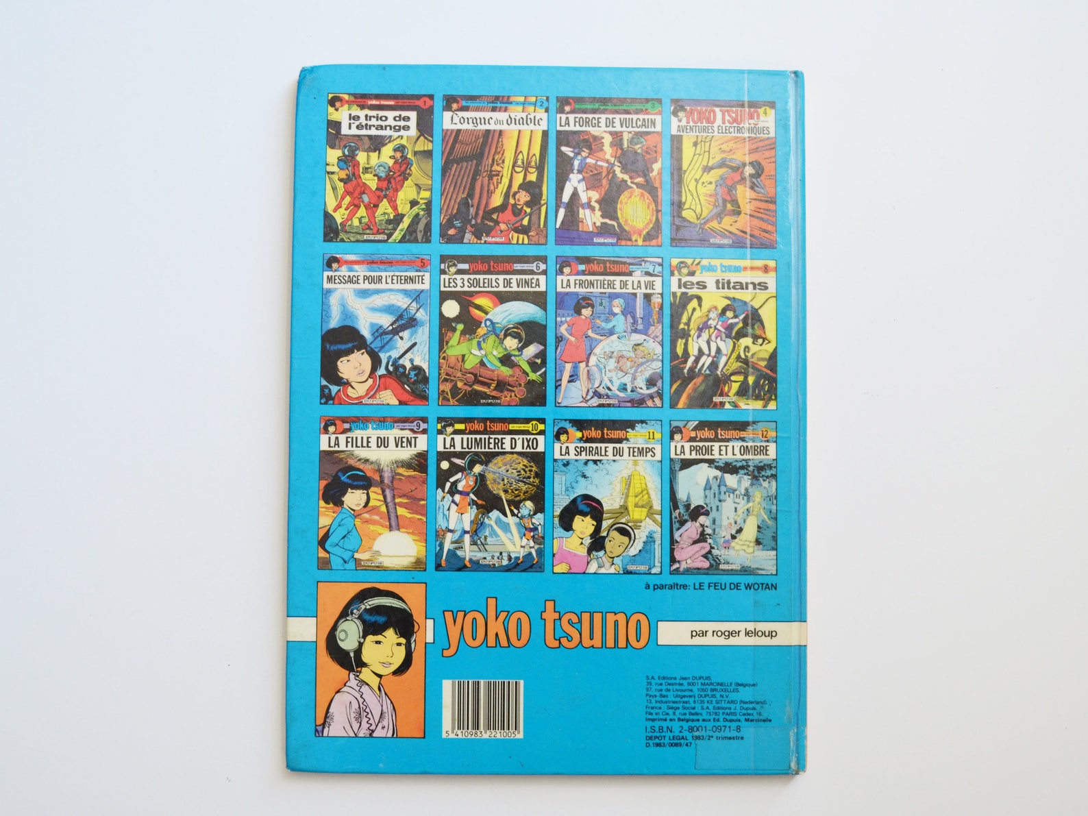 Vintage Yoko Tsuno Books Circa 1970s Volumes 13 and 15 Hard - Etsy